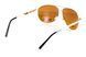 Очки защитные открытые Global Vision Aviator-4 (drive mirror) коричневые 1АВИА4-50 фото 7
