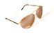 Очки защитные открытые Global Vision Aviator-4 (drive mirror) коричневые 1АВИА4-50 фото 4