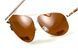 Очки защитные открытые Global Vision Aviator-4 (drive mirror) коричневые 1АВИА4-50 фото 3