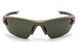 Окуляри захисні Venture Gear Tactical Semtex 2.0 Tan (forest gray) Anti-Fog, чорно-зелені в пісочній оправі 3СЕМТ-21 фото 2