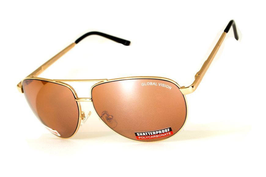 Очки защитные открытые Global Vision Aviator-4 (drive mirror) коричневые 1АВИА4-50 фото Очки защитные открытые Global Vision Aviator-4 (drive mirror) коричневые 1АВИА4-50 фото
