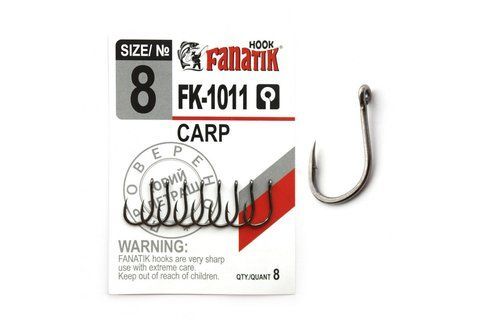 Гачок Fanatik FK-1011 Carp №8 6575 фото