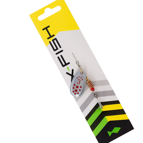 Блешня X-Fish Spike №3 5.5g Silver RD 111061 фото