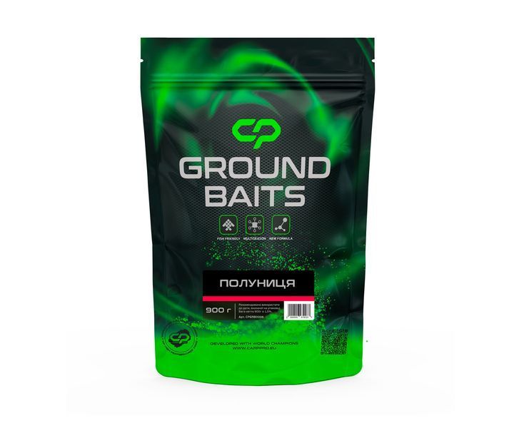 Прикормка Carp Pro Полуниця 900g 110204 фото Прикормка Carp Pro Полуниця 900g 110204 фото