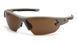 Очки защитные открытые Venture Gear Tactical Semtex Tan (Anti-Fog) (bronze) коричневые 3СЕМТ-50 фото 1