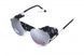 Очки защитные Global Vision Aviator-5 (silver mirror) зеркальные серые со съёмным уплотнителем 1АВИА5-70 фото 6