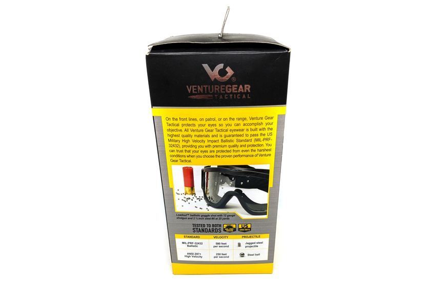 Очки защитные с уплотнителем Venture Gear Tactical Loadout (clear) Super Anti-Fog H2MAX, прозрачные 3ЛОАД-10 фото Очки защитные с уплотнителем Venture Gear Tactical Loadout (clear) Super Anti-Fog H2MAX, прозрачные 3ЛОАД-10 фото