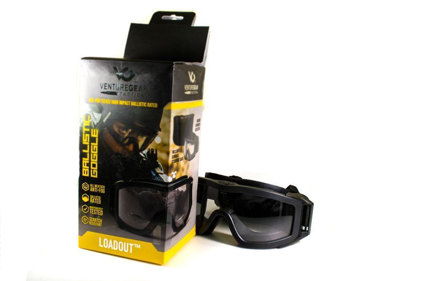 Очки защитные с уплотнителем Venture Gear Tactical Loadout (clear) Super Anti-Fog H2MAX, прозрачные 3ЛОАД-10 фото Очки защитные с уплотнителем Venture Gear Tactical Loadout (clear) Super Anti-Fog H2MAX, прозрачные 3ЛОАД-10 фото